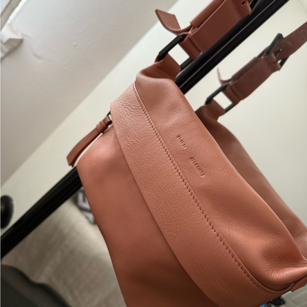 All Saints Tan Crossbody Bag